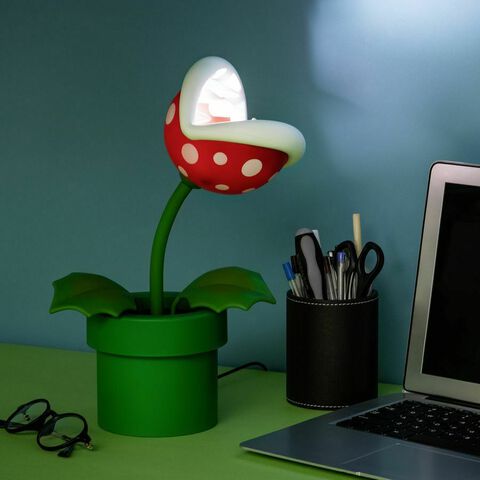 Lampe - Super Mario - Plante Piranha Posable